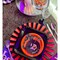 24 Count Dessert Plates Orange 7 Inch Round Solid Paper Plates for Special Occasions